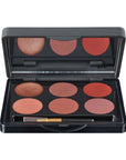 Lip palette met 6 kleuren