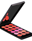 Lipcolourbox Lip palette met 18 kleuren